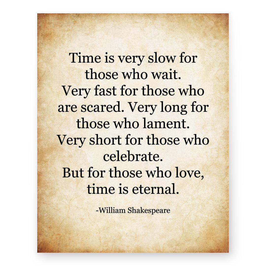 William Shakespeare Literary Icon Inspirational Wall Art