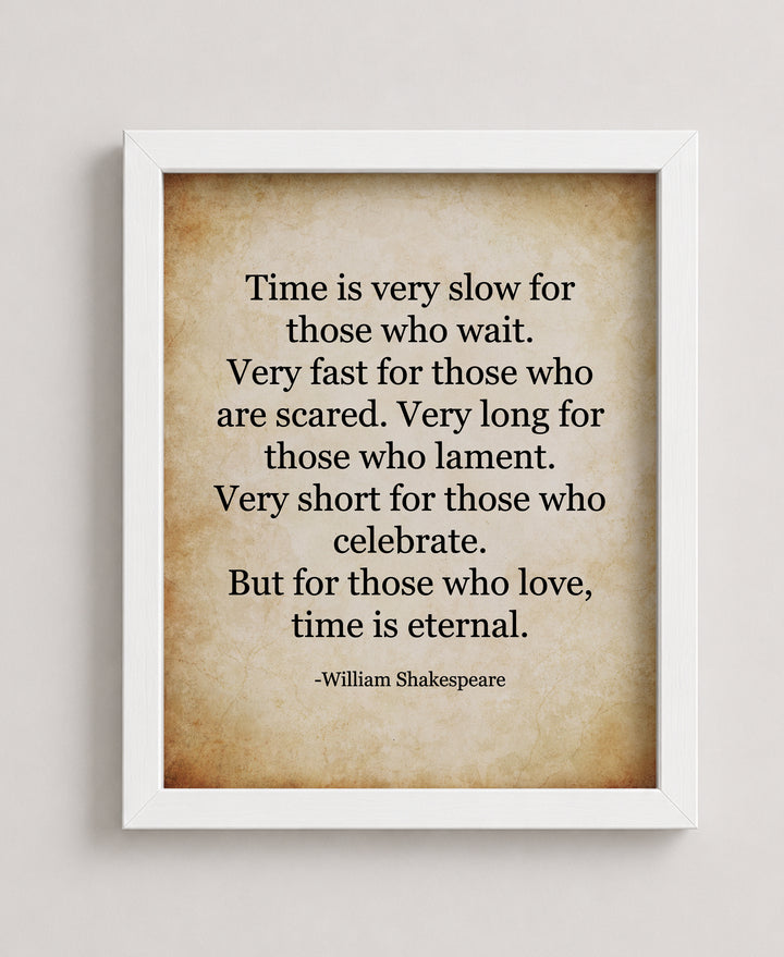 William Shakespeare Literary Icon Inspirational Wall Art