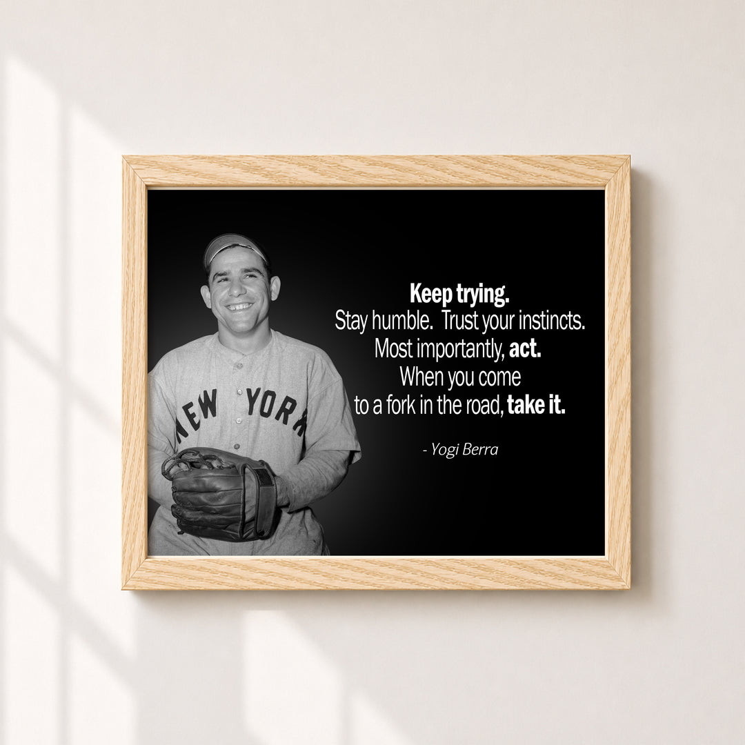 Instincts and Legends Inspirational Wall Art