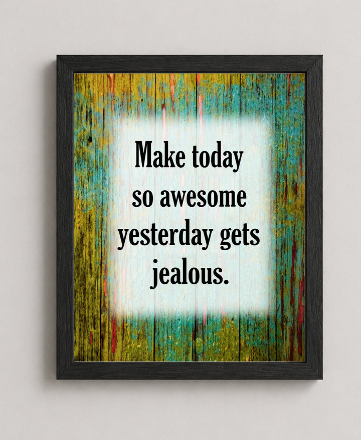 Yest Jeal Inspirational Wall Art