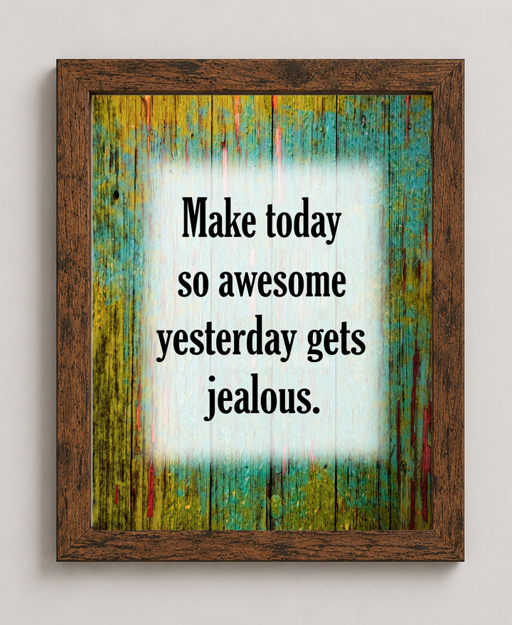 Yest Jeal Inspirational Wall Art