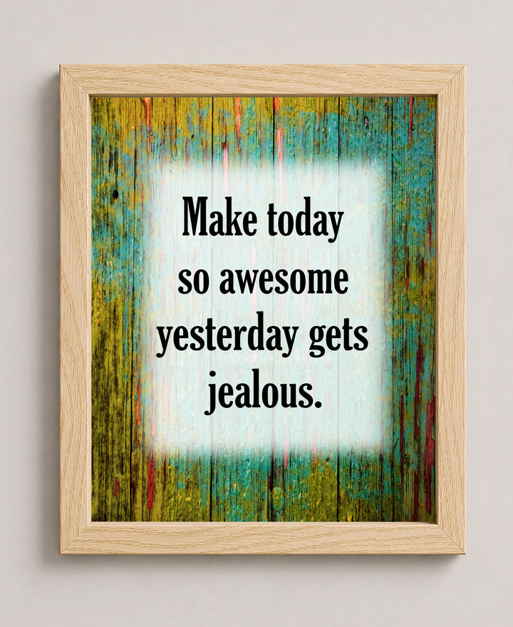 Yest Jeal Inspirational Wall Art