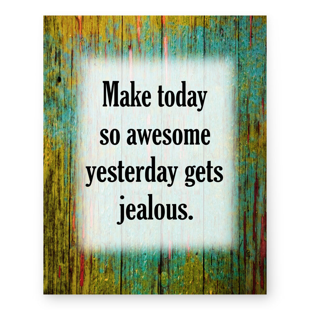 Yest Jeal Inspirational Wall Art