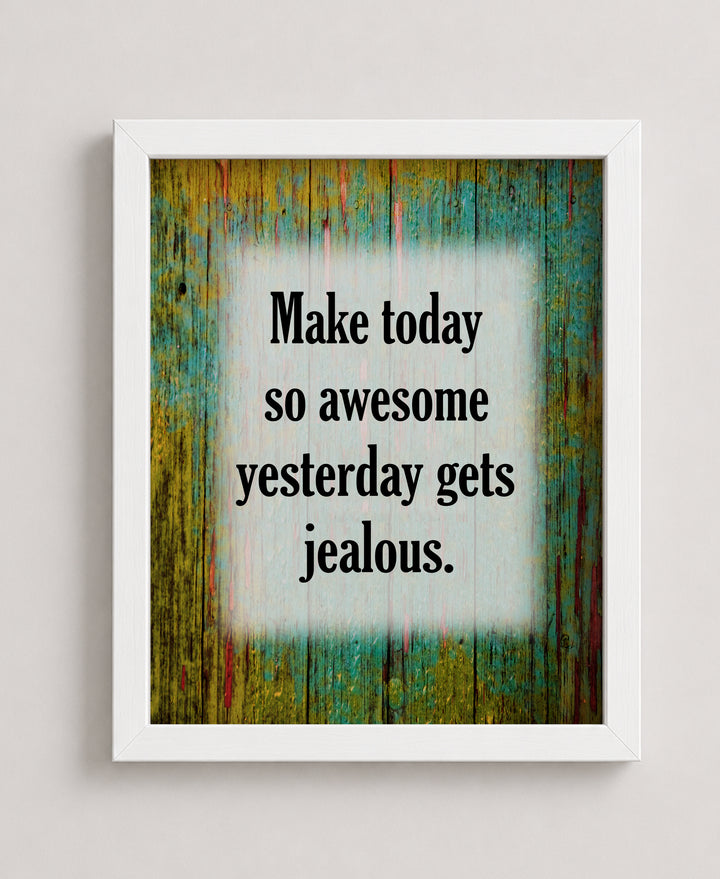 Yest Jeal Inspirational Wall Art