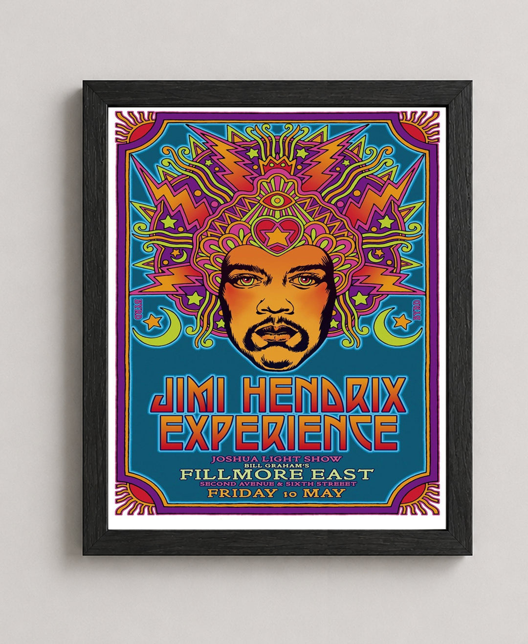 Vintage Rock Music Wall Art for Man Cave Wall Art