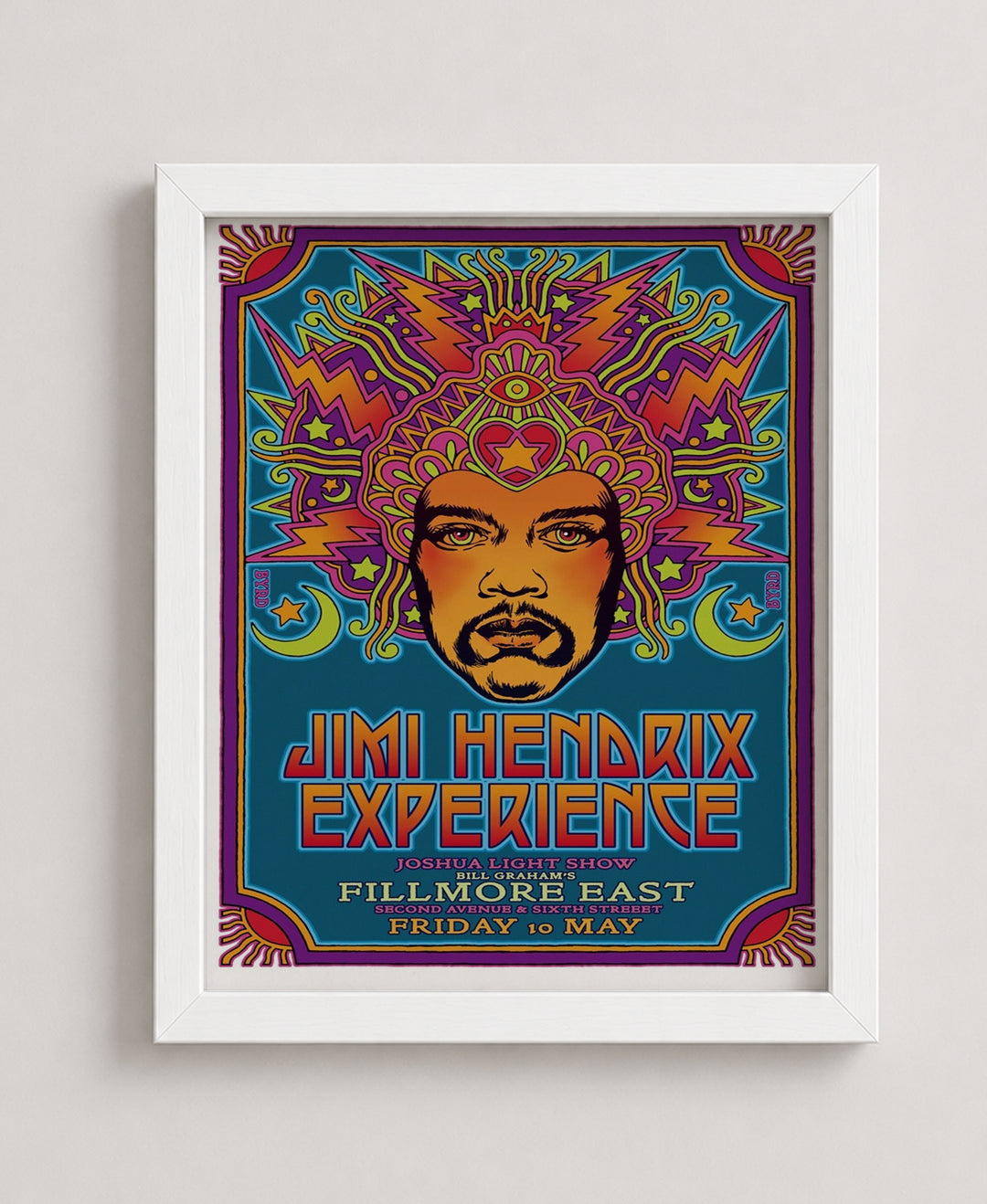 Vintage Rock Music Wall Art for Man Cave Wall Art