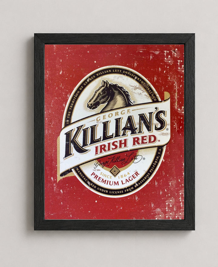 Vintage Irish Red Lager Inspirational Wall Art