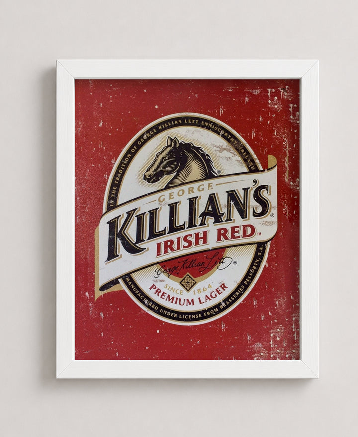 Vintage Irish Red Lager Inspirational Wall Art
