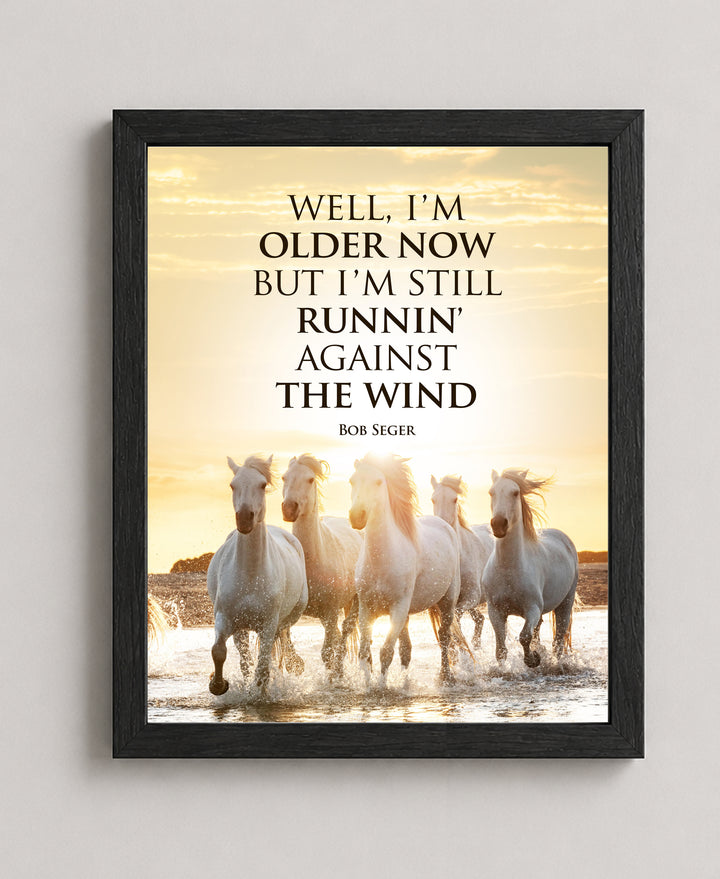 Still Runnin Against The Wind Music Wall Art