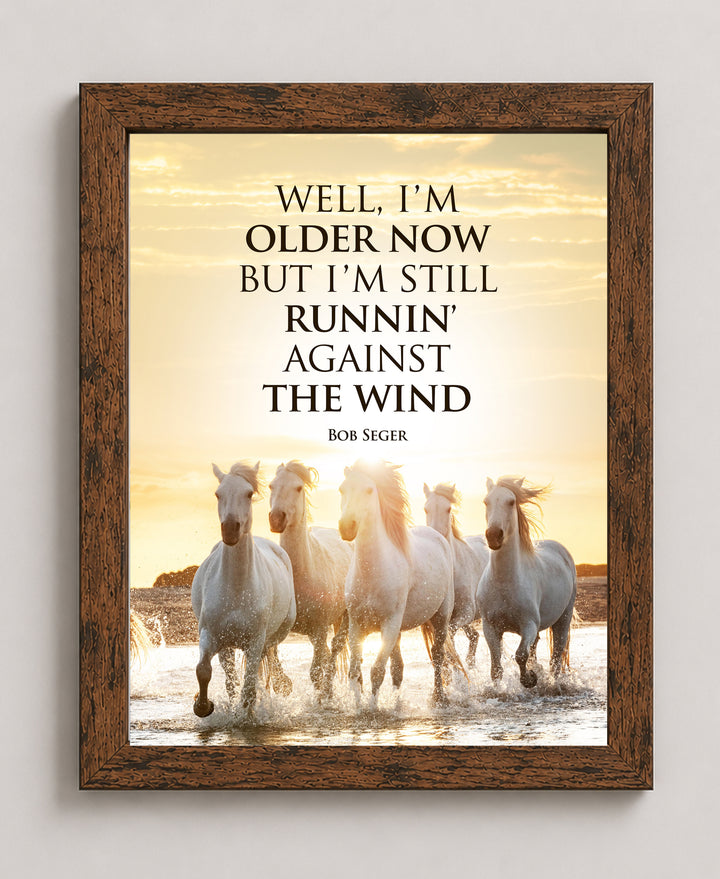 Still Runnin Against The Wind Music Wall Art