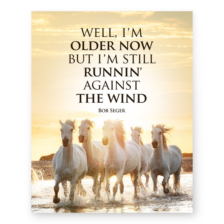 Still Runnin Against The Wind Music Wall Art