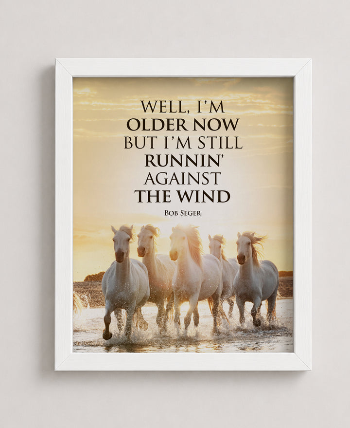Still Runnin Against The Wind Music Wall Art