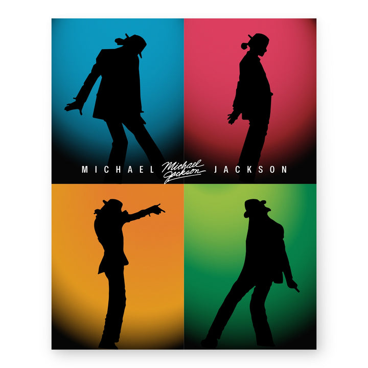 King of Pop Silhouette Music Wall Art