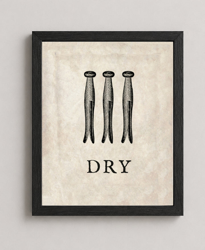 Fold Vintage Farmhouse Laundry Inspirational Wall Art
