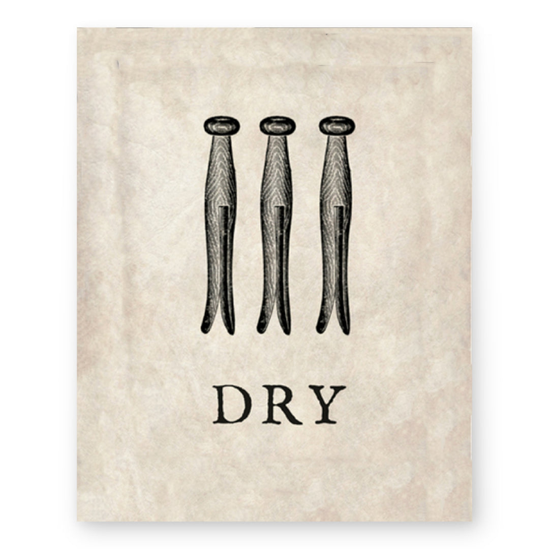 Fold Vintage Farmhouse Laundry Inspirational Wall Art