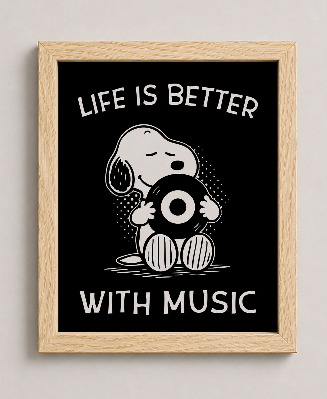 Life Is Better With Music Music Wall Art