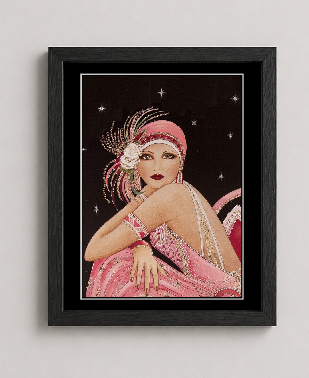 Deco Flapper Inspirational Wall Art