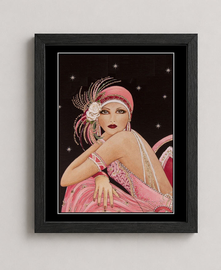 Deco Flapper Inspirational Wall Art