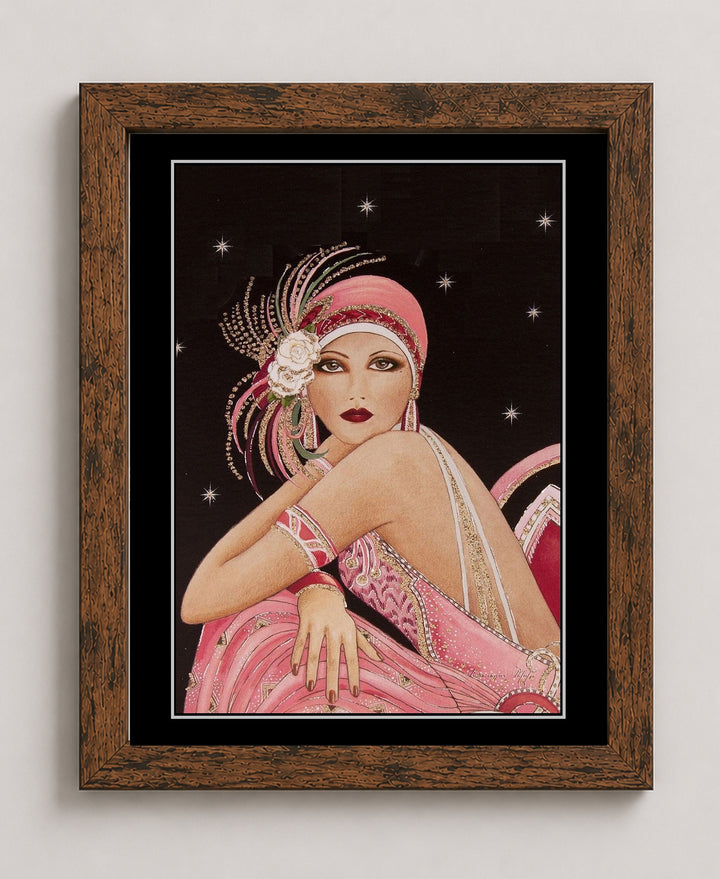 Deco Flapper Inspirational Wall Art