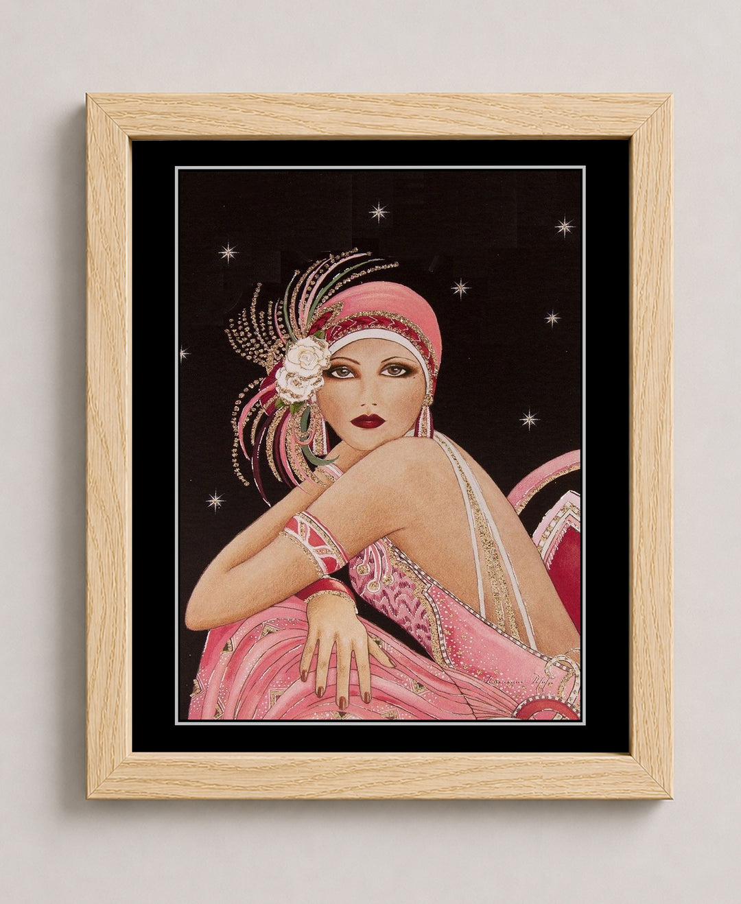 Deco Flapper Inspirational Wall Art