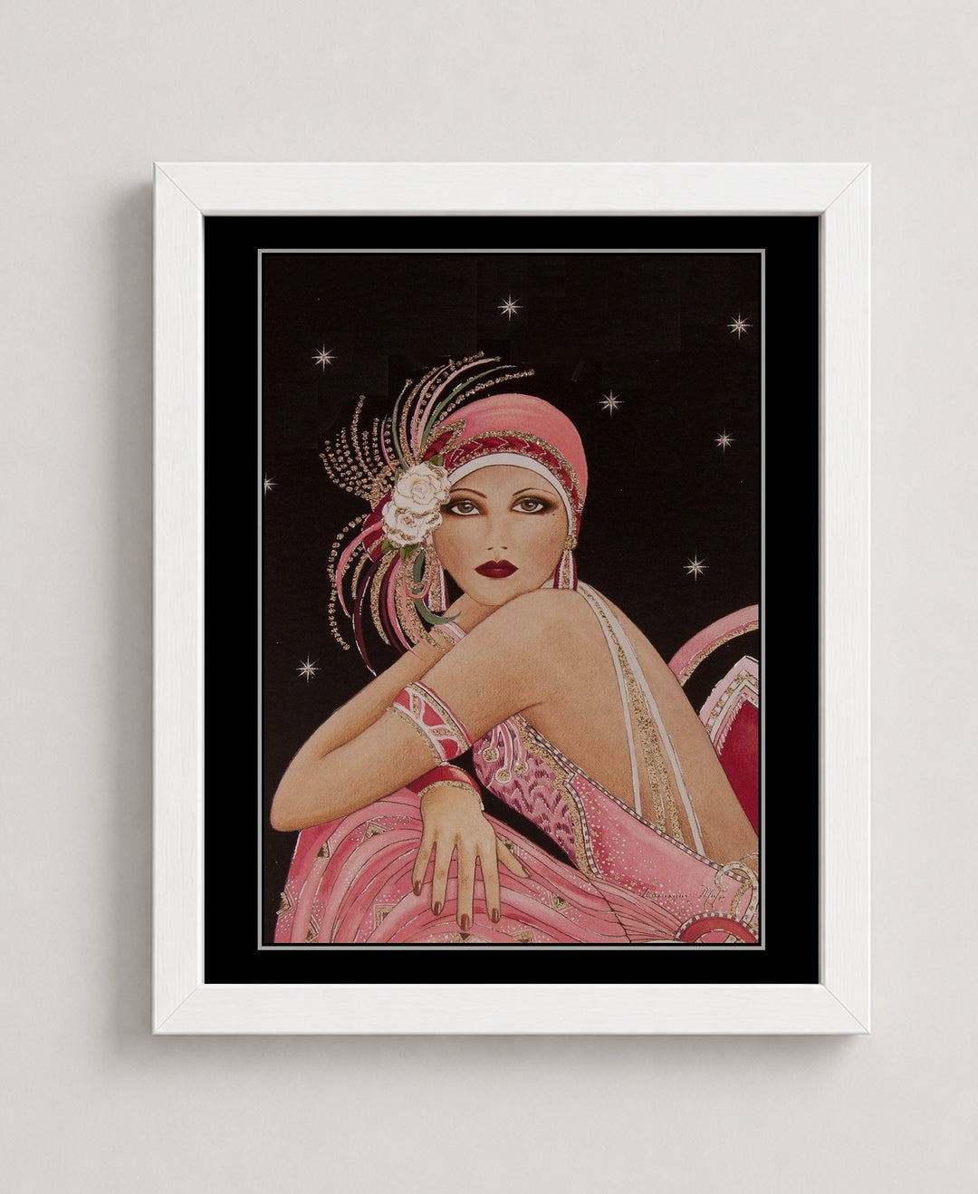 Deco Flapper Inspirational Wall Art