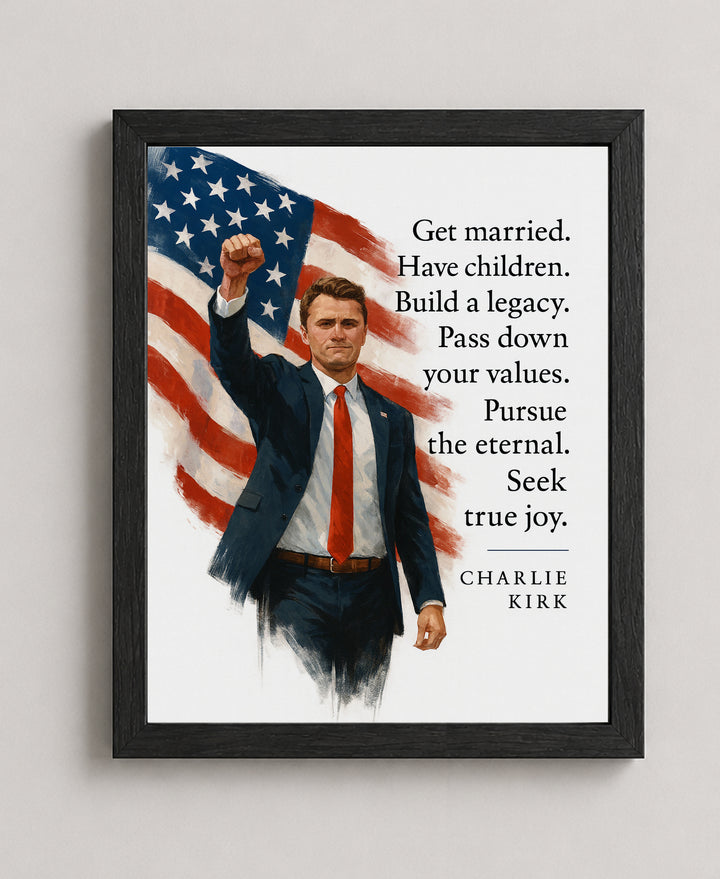 Legacy Leadership American Flag Patriotic Wall Art