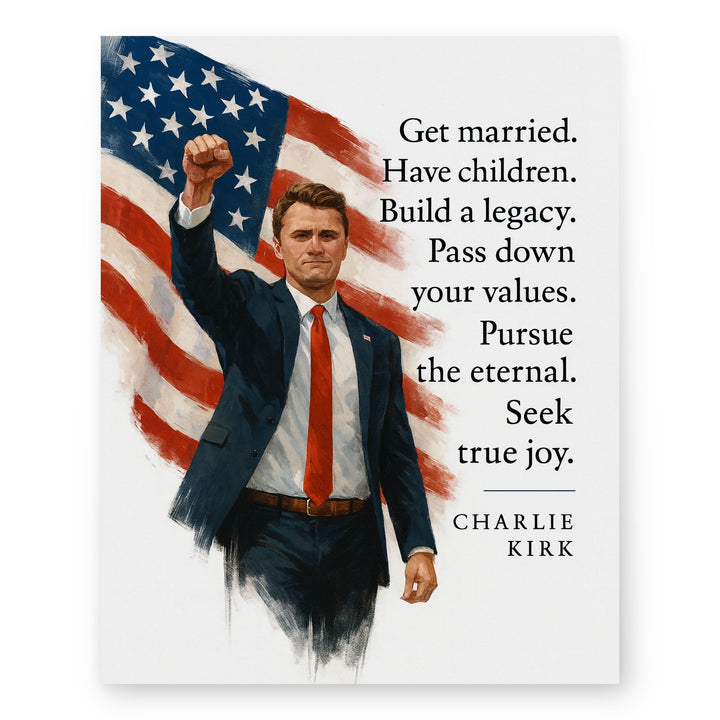 Legacy Leadership American Flag Patriotic Wall Art