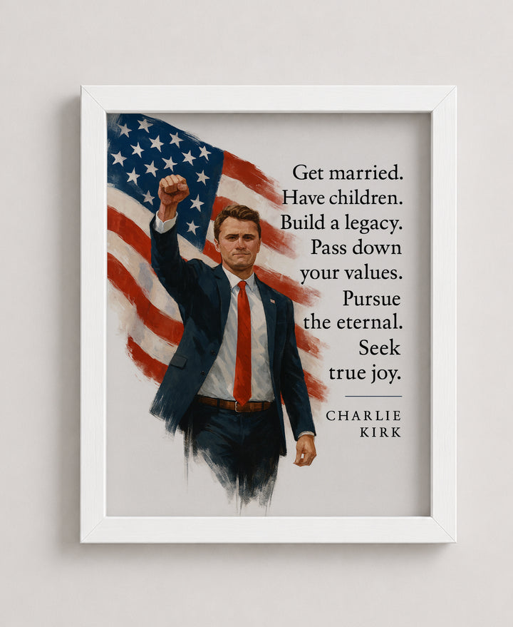 Legacy Leadership American Flag Patriotic Wall Art