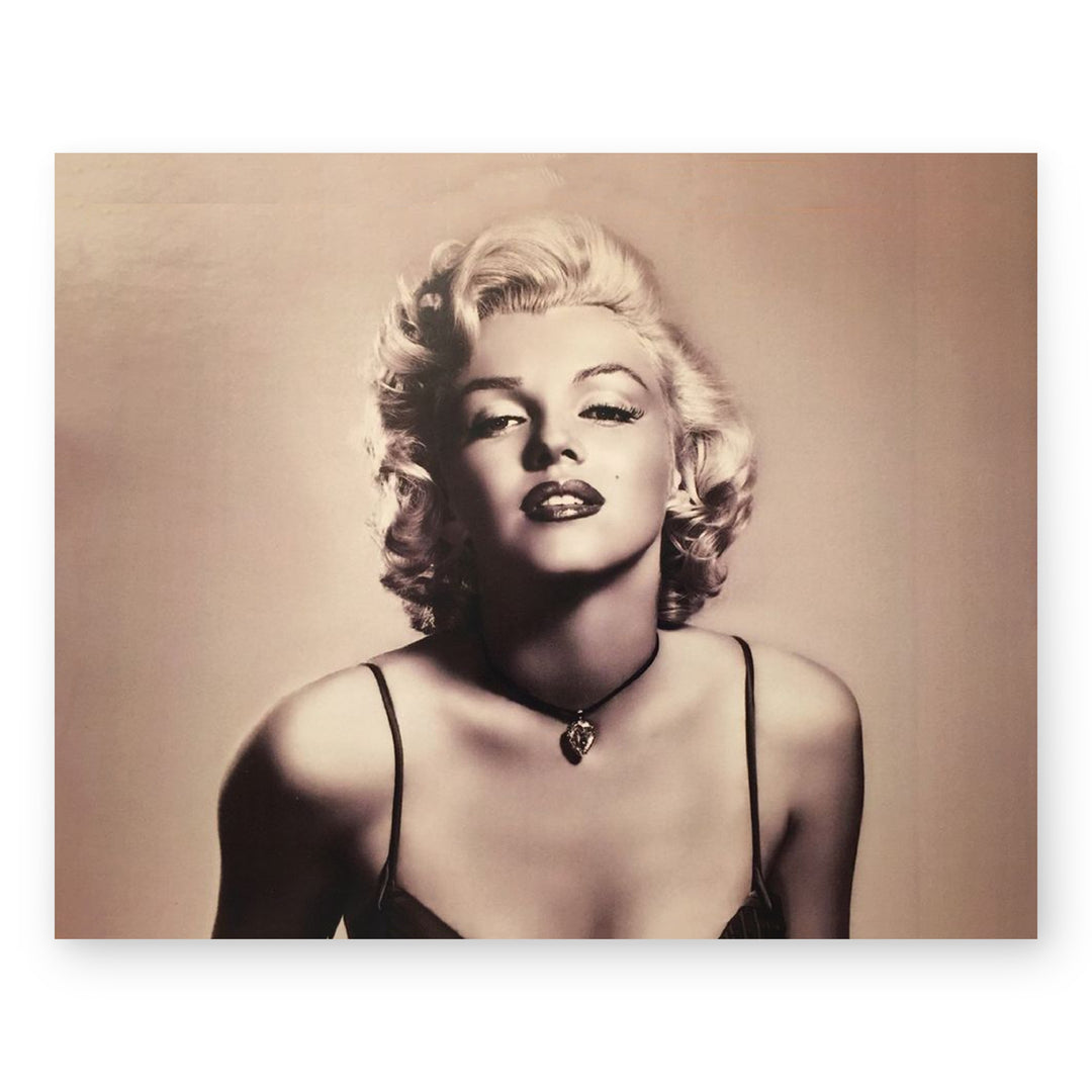 Marilyn Monroe Sultry Pose Vintage Glamour Inspirational Wall Art
