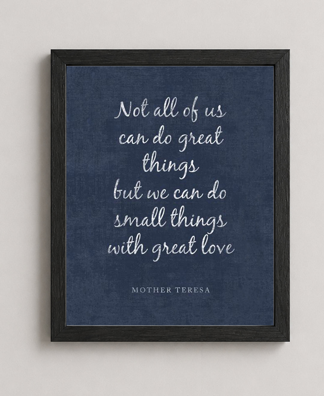 Mother Teresa &