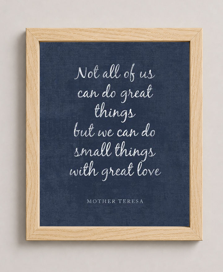 Mother Teresa &