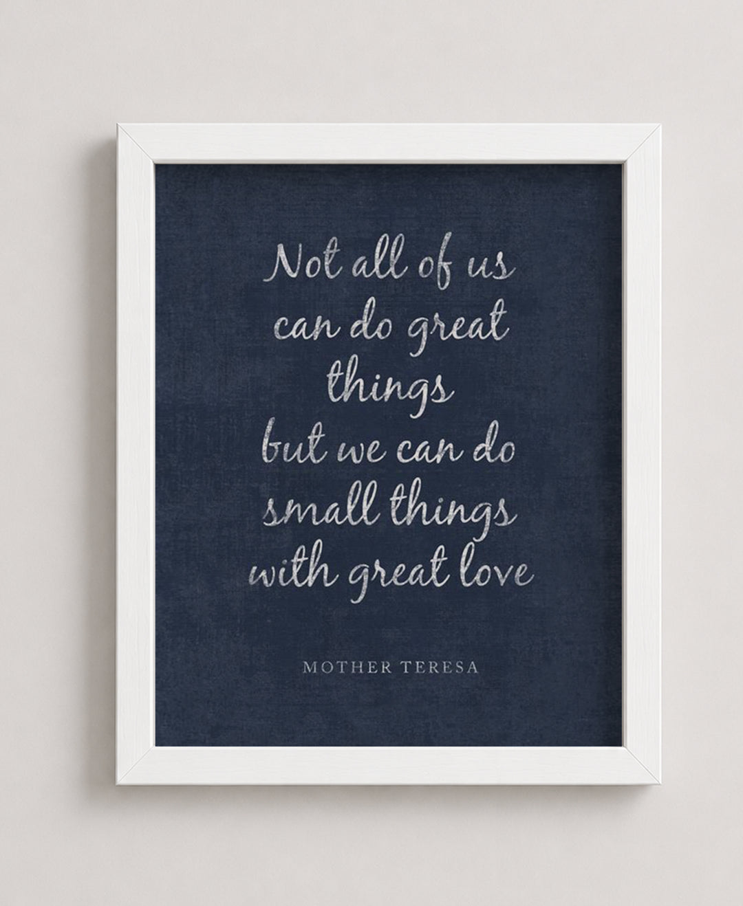 Mother Teresa &