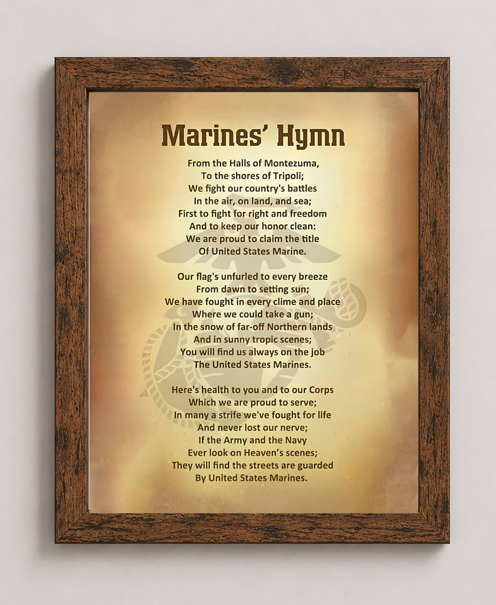 Hymn Song Lyrics Music Wall Art