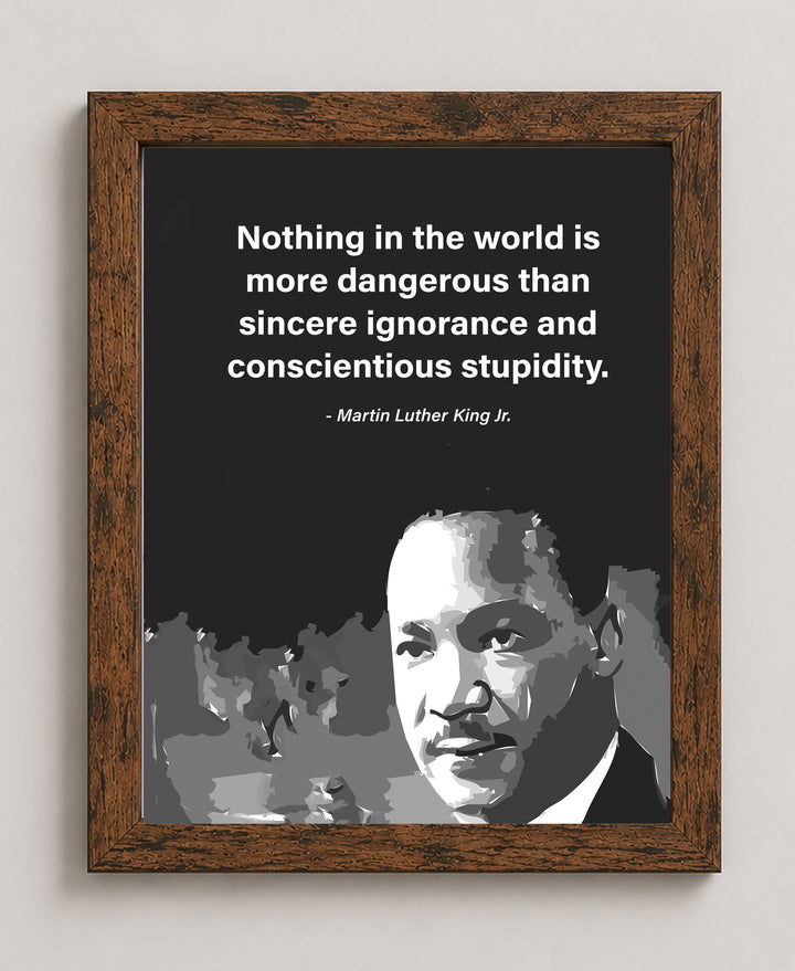 Mlk Stup Inspirational Wall Art