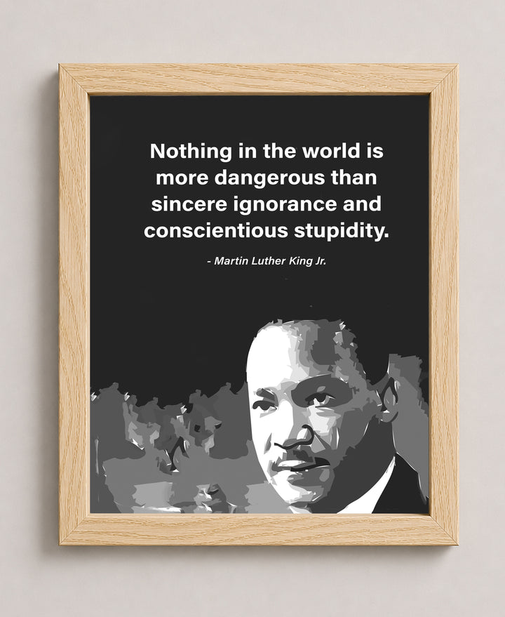 Mlk Stup Inspirational Wall Art