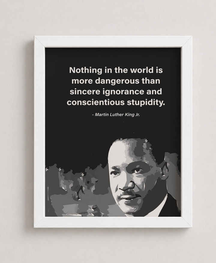 Mlk Stup Inspirational Wall Art