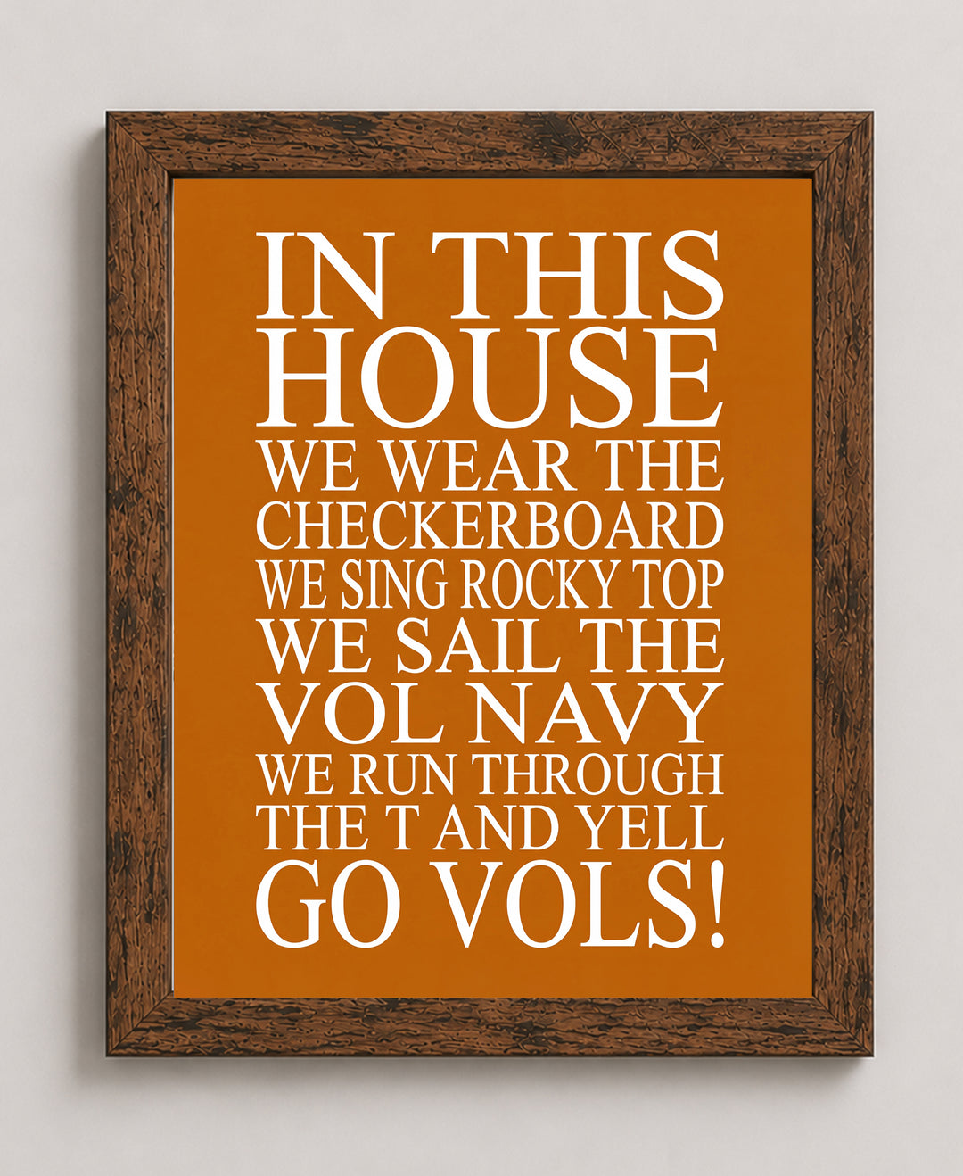 In This House Bible Verse Wall Art