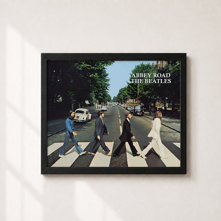 Vintage Abbey Road Music Wall Art