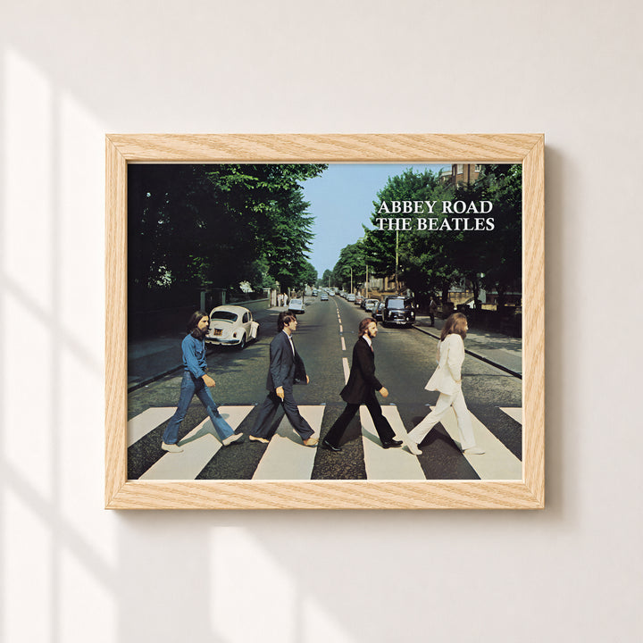 Vintage Abbey Road Music Wall Art