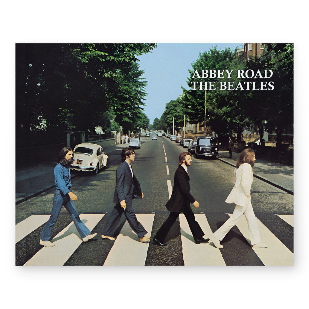Vintage Abbey Road Music Wall Art