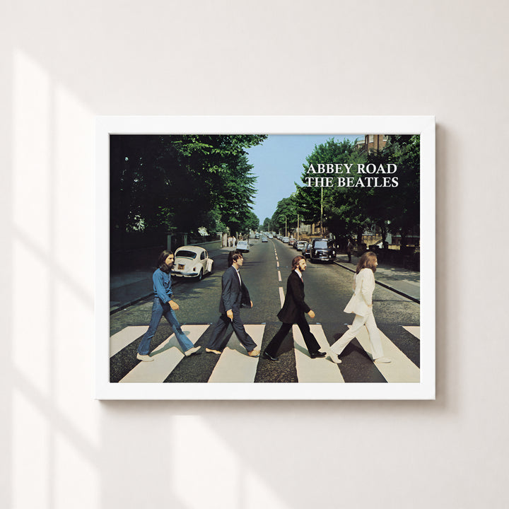 Vintage Abbey Road Music Wall Art