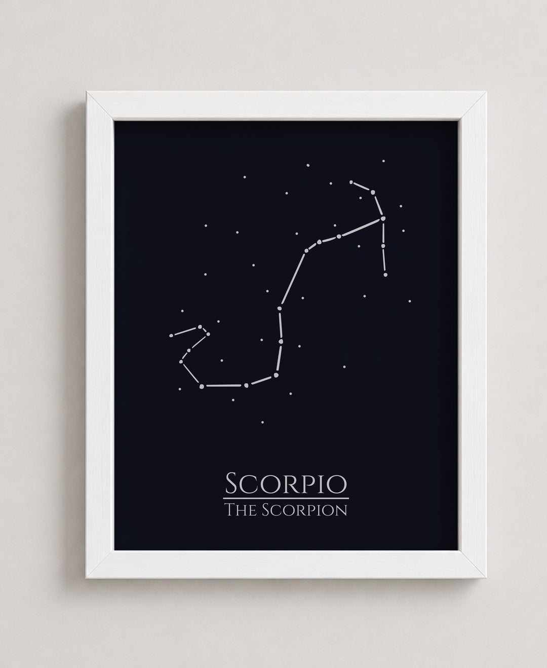 Mystic Zodiac Constellation Celestial Inspirational Wall Art