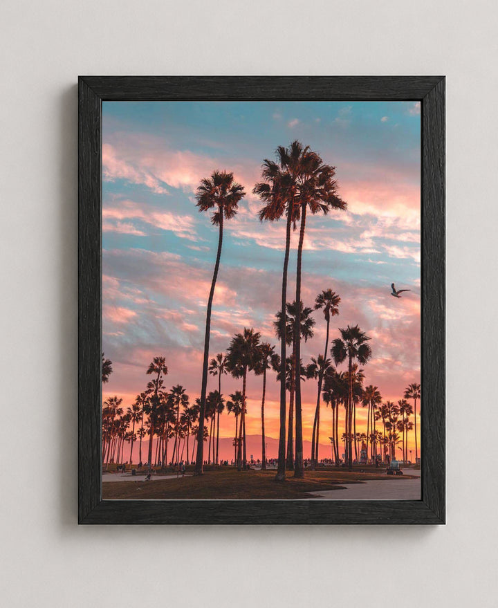 Palm Trees of Paradise Tropical Island Beach Inspirational Wall Art