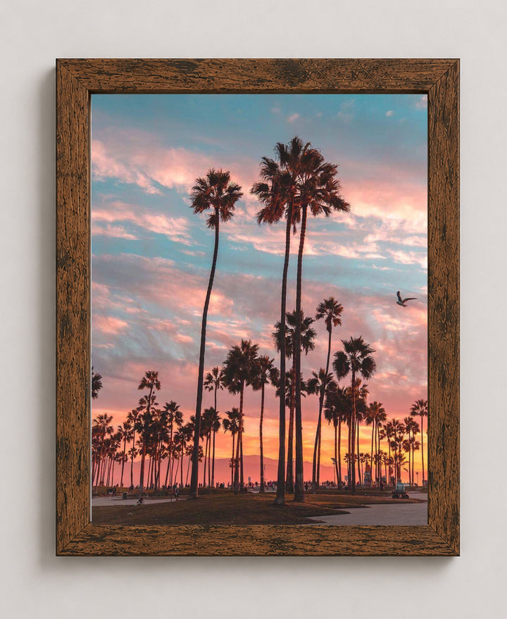 Palm Trees of Paradise Tropical Island Beach Inspirational Wall Art
