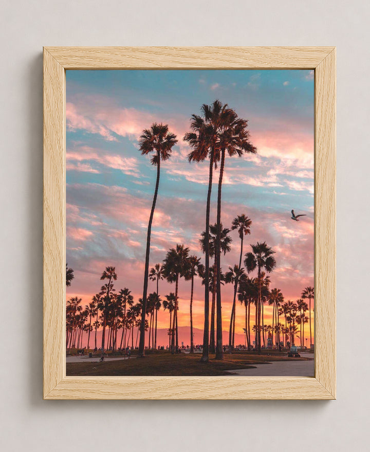 Palm Trees of Paradise Tropical Island Beach Inspirational Wall Art