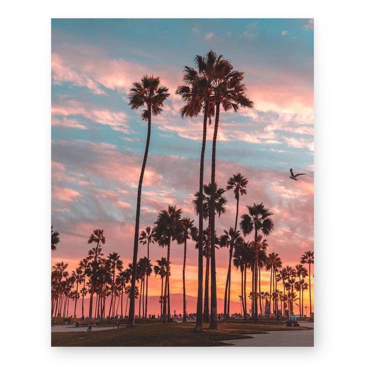 Palm Trees of Paradise Tropical Island Beach Inspirational Wall Art