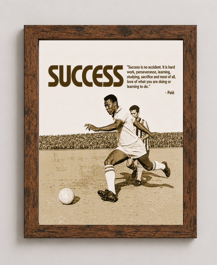 Locker Room Unframed Sports Decor Gift for Teen Motivational Wall Art