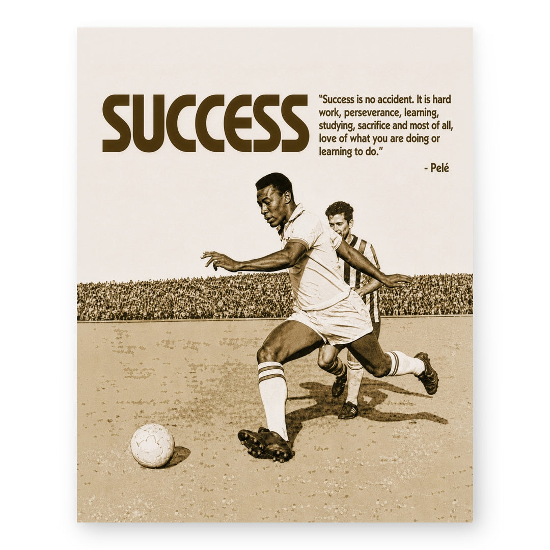 Locker Room Unframed Sports Decor Gift for Teen Motivational Wall Art