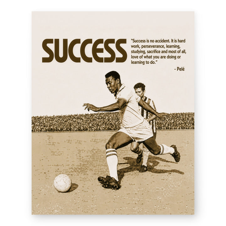 Locker Room Unframed Sports Decor Gift for Teen Motivational Wall Art