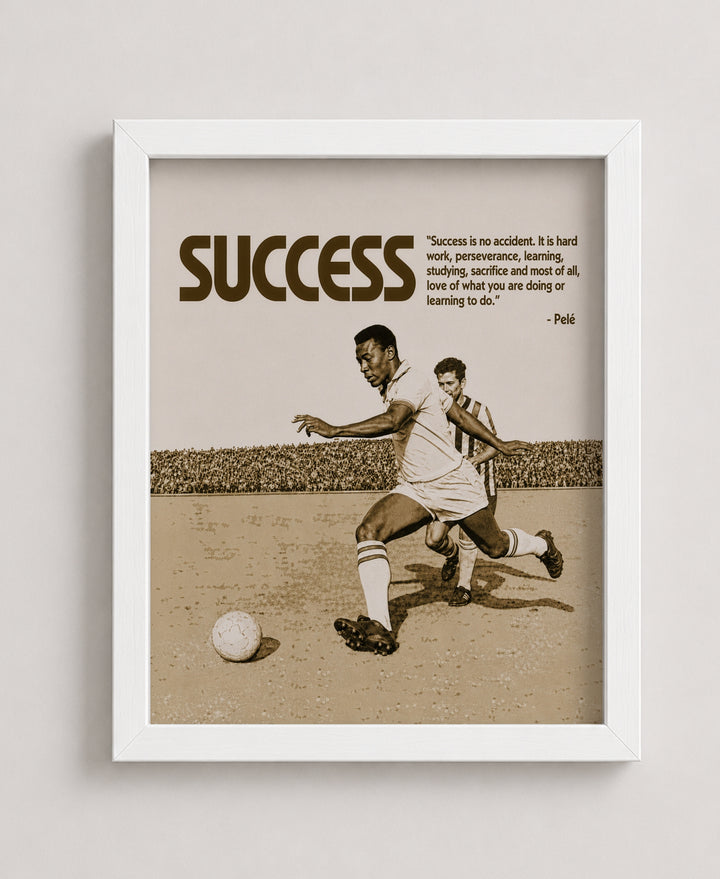 Locker Room Unframed Sports Decor Gift for Teen Motivational Wall Art